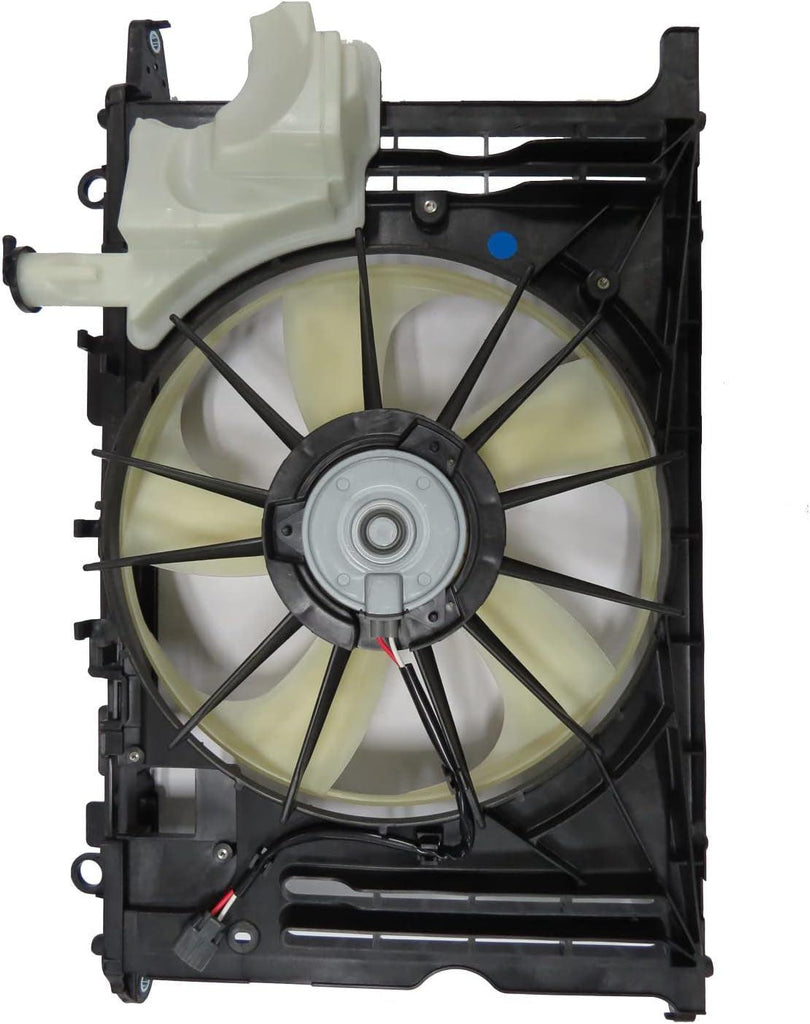 623160 Compatible with TOYOTA Corolla Replacement Cooling Fan Assembly , Black