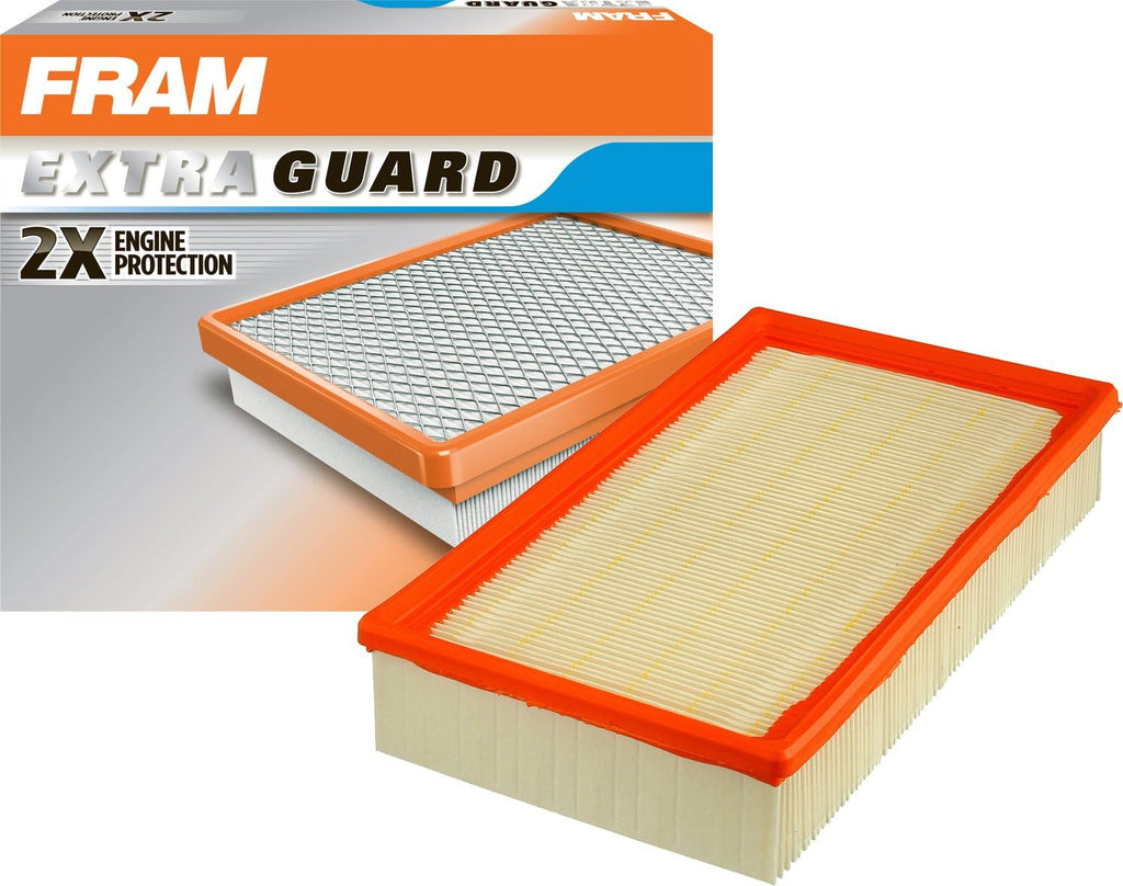 Extra Guard round Plastisol Engine Air Filter Replacement, Easy Install W/Advanced Engine Protection and Optimal Performance, CA6545