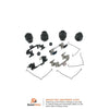 Carlson Disc Brake Hardware Kit for 04-07 Nissan Quest 13406Q