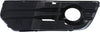 Front Fog Lamp Molding Compatible with 2009-2012 Audi Q5 Set of 2 Passenger and Driver Side Primed