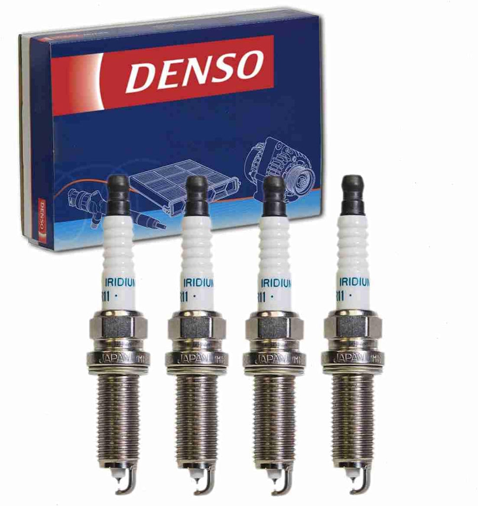 4 Pc DENSO Spark Plugs Compatible with Nissan Altima 2.5L L4 2007-2013