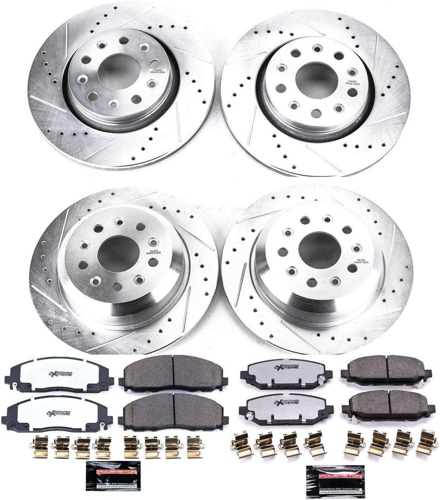 K7938-36 Front & Rear Z36 Truck & Tow Performance Brake Kit