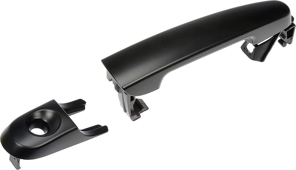 Dorman 97668 Front Driver Side Exterior Door Handle Compatible with Select Ford Models, Black; Smooth