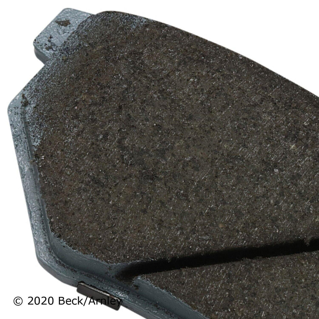 Beck Arnley Front Disc Brake Pad Set for Cabrio, Golf, Jetta, Passat (085-1536)