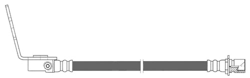 Centric Brake Hydraulic Hose for Silverado 3500 HD, Sierra 3500 HD 150.66407