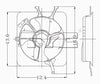 TYC A/C Condenser Fan Assembly for 1999-2001 CR-V 610180