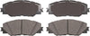 ADVICS AD1211 Ultra-Premium Front Disc Brake Pad Set