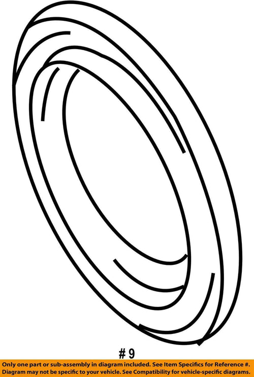 6814 6583AA, Axle Shaft Seal