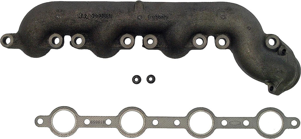 Dorman 674-381 Driver Side Exhaust Manifold Kit - Includes Required Gaskets and Hardware Compatible with Select Ford Models