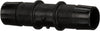 28605 Plastic Hose Connector, Black