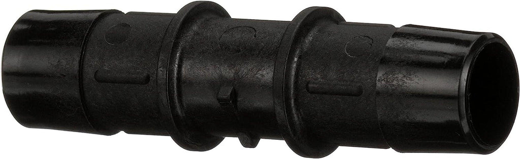 28605 Plastic Hose Connector, Black