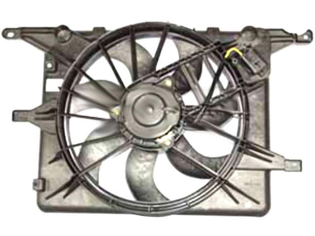 Radiator Fan Assembly - Compatible with 2006 - 2009 Pontiac Solstice 2.4L 4-Cylinder 2007 2008