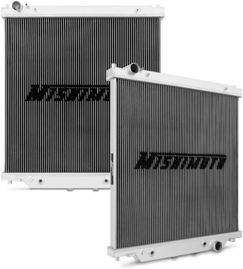 MMRAD-F2D-03 Aluminum Radiator Compatible with Ford 6.0 Powerstroke F250 F350 F450, Ford Excursion 2003-2007