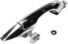 for Acura MDX Exterior Door Handle Front, Driver Side Chrome (2007-2013) | with Key Hole | Trim: All Submodels | AC1310107 | 72180STXA02