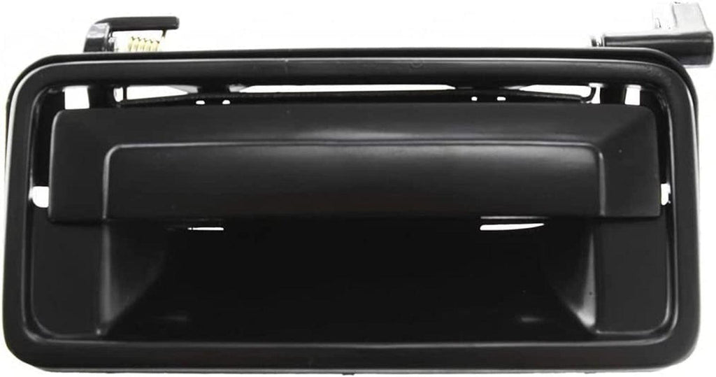 for Oldsmobile Cutlass Supreme Exterior Door Handle Front Driver Side Smooth Black 1991-1996 | Trim:All Submodels | GM1310109 | 16626761