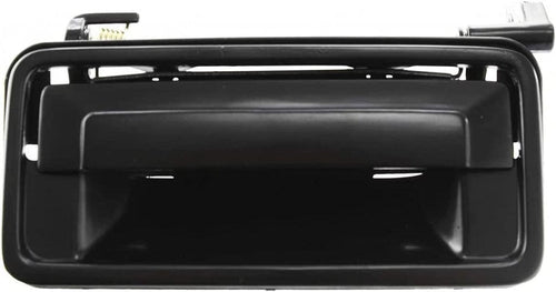 for Oldsmobile Cutlass Supreme Exterior Door Handle Front Driver Side Smooth Black 1991-1996 | Trim:All Submodels | GM1310109 | 16626761