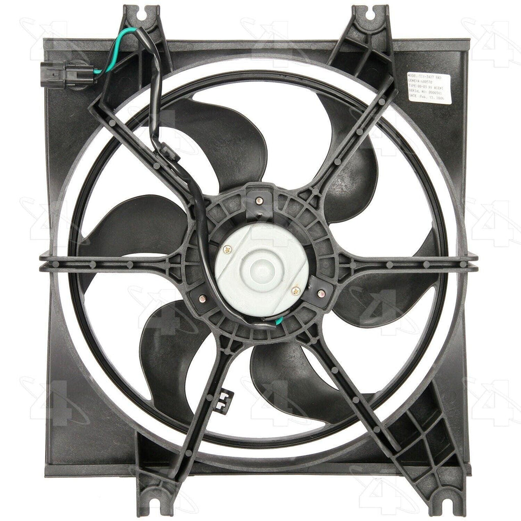FS Engine Cooling Fan Assembly for 00-06 Accent 75382