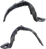 For Pontiac Vibe Splash Guard/Fender Liner 2003 04 05 06 07 2008 Driver and Passenger Side Pair/Set | Front | Trim: Base/Gt | GM1248130 + GM1249130 | 88969697 + 88969696