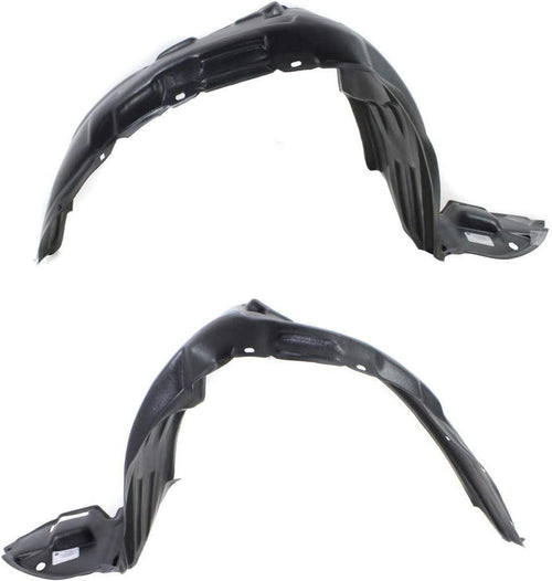 For Pontiac Vibe Splash Guard/Fender Liner 2003 04 05 06 07 2008 Driver and Passenger Side Pair/Set | Front | Trim: Base/Gt | GM1248130 + GM1249130 | 88969697 + 88969696