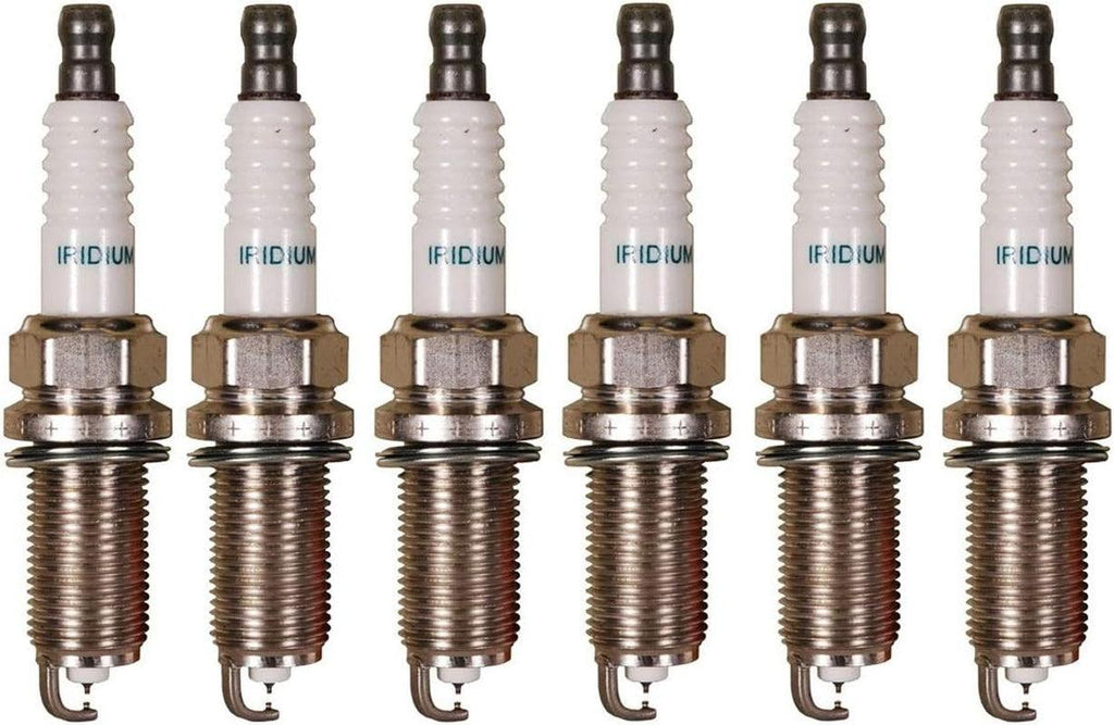 Denso Set of 6 Iridium Long Life (SIP) Alloy Spark Plugs Gap 0.044 for L6 V6 H6