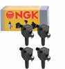 4 Pc NGK Ignition Coils Compatible with Chevrolet Colorado 2.9L L4 2007-2012