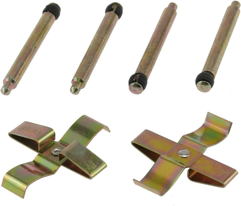 Gold 18K1563X Rear Disc Brake Caliper Hardware Kit with Clips and Pins