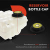 A-Premium Coolant Overflow Reservoir Tank with Cap & Sensor Compatible with Chevrolet Caprice, Impala & Cadillac Fleetwood & Buick Roadmaster, 1994 1995 1996, 5.7L, Replace for 12528777