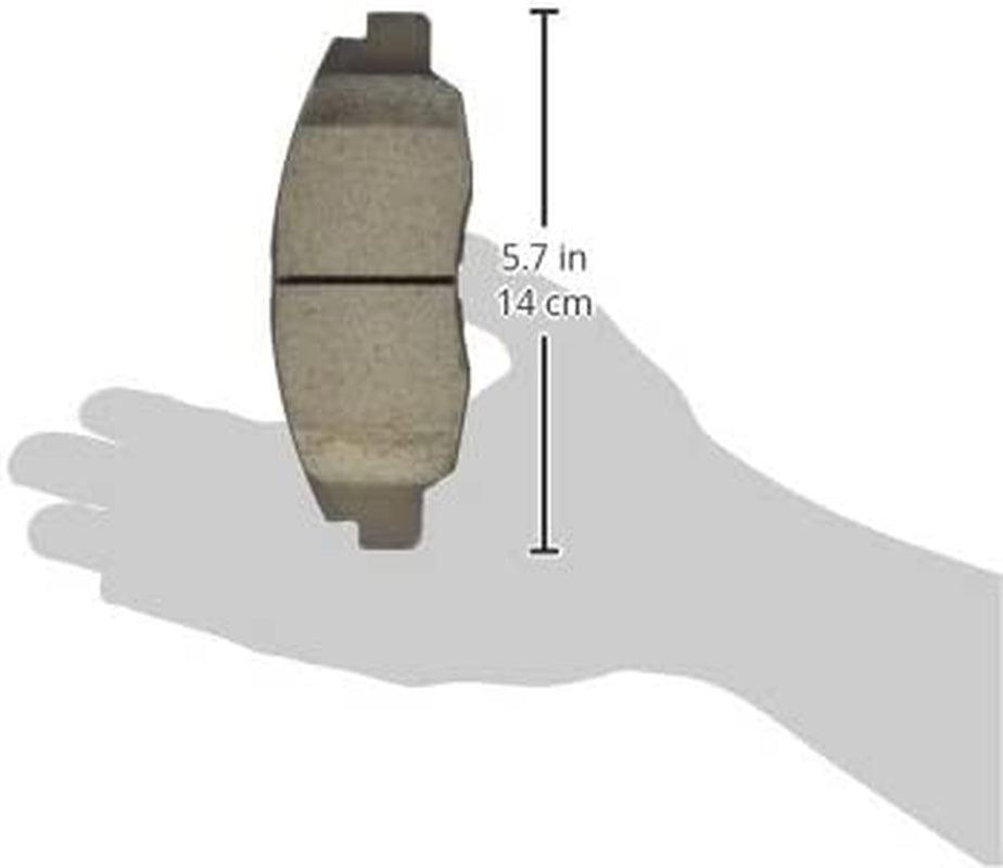 17-465, Z17 Front Ceramic Brake Pads with Hardware