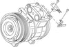 GM Genuine Parts 15-20108 Air Conditioning Compressor without Clutch
