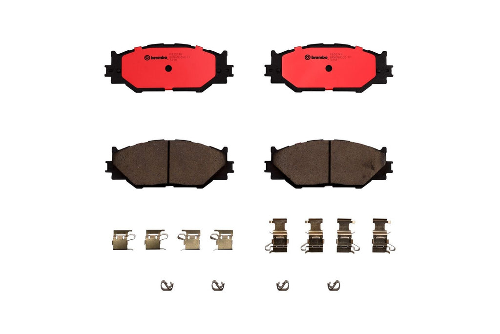 Brembo Front Disc Brake Pad Set for 06-15 IS250 (P83074N)