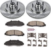 KOE1865 Autospecialty Front Replacement Brake Kit-Oe Brake Rotors & Ceramic Brake Pads