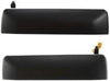 Front Exterior Door Handle Set of 2 Compatible with 1996-2004 Nissan Pathfinder and 1997-2003 Infiniti QX4 Textured Black Driver and Passenger Side