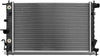 OEM-RA-2605 1-Row Aluminum Core Radiator Compatible with 01-03 Saturn L100 L200, 23-5/8" W X 14-1/2" H X 1" D, 1-3/8" Inlet / 1-3/8" Outlet