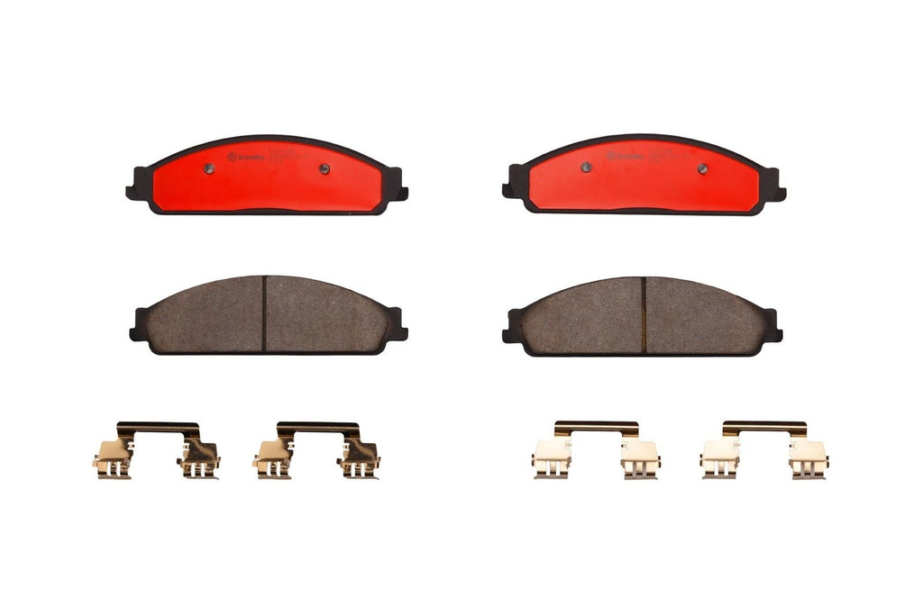 Front Disc Brake Pad Set for Taurus, Taurus X, Sable+More (P24120N)