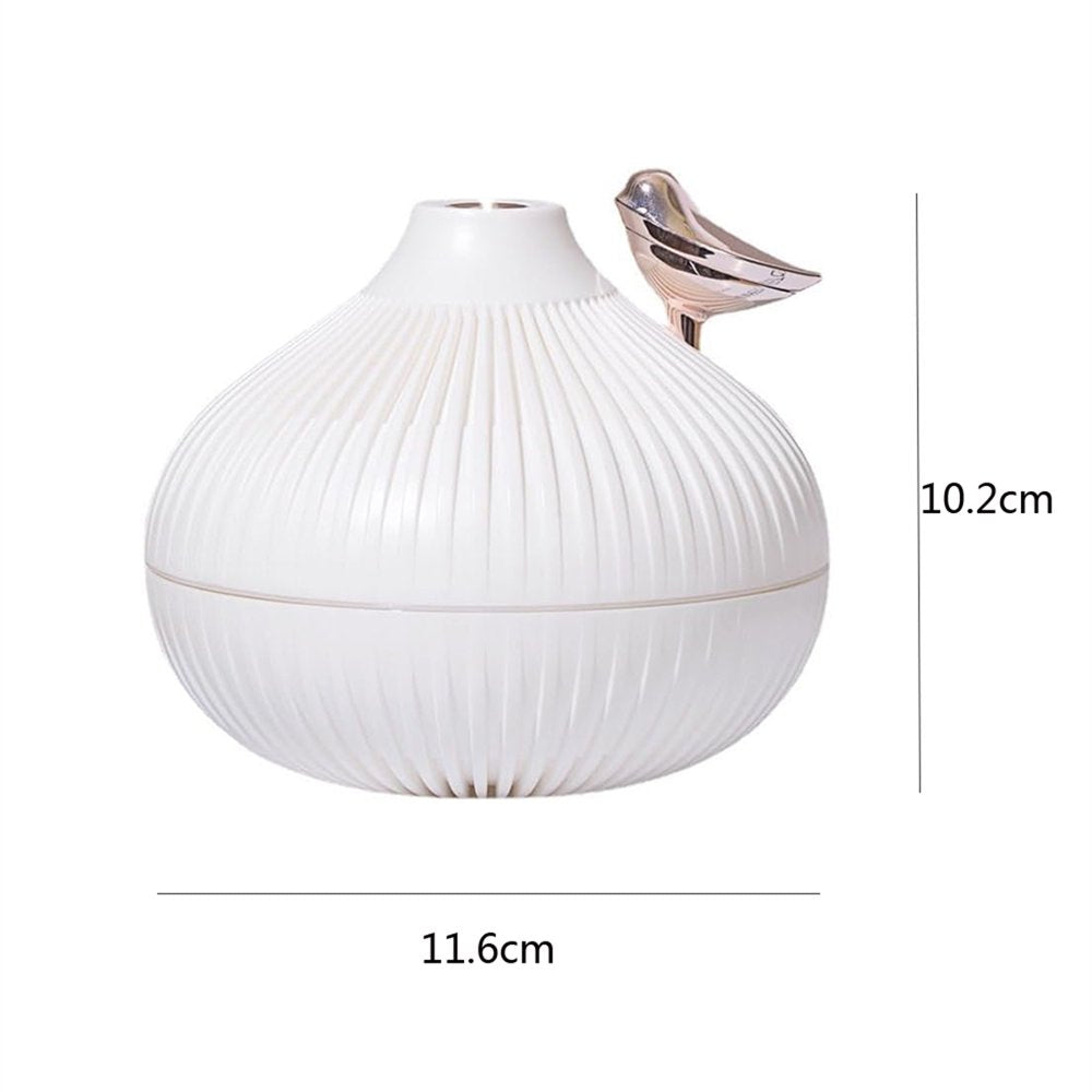 Essential Oil Diffuser - Oil Diffuser Humidifier 300ML, Ultrasonic Air Aroma Diffusers, Scent Mist Diffuser with 3 Light & 2 Mist Modes, Aromatherapy Diffuser Humidifier for Large Bedroom Home Office