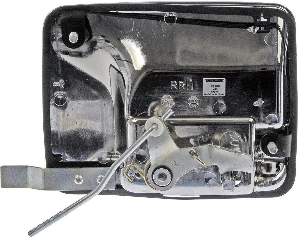 Dorman 91100 Rear Right Exterior Door Handle Front/Rear Right Compatible with Select Ford Models, Chrome (OE FIX)