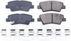 17-1848, Z17 Rear Ceramic Brake Pads with Hardware