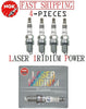 NGK IFR5E11 Laser Iridium Long-Life Spark Plugs 4-PCS (7994) Pre-Gapped Oe-Spec