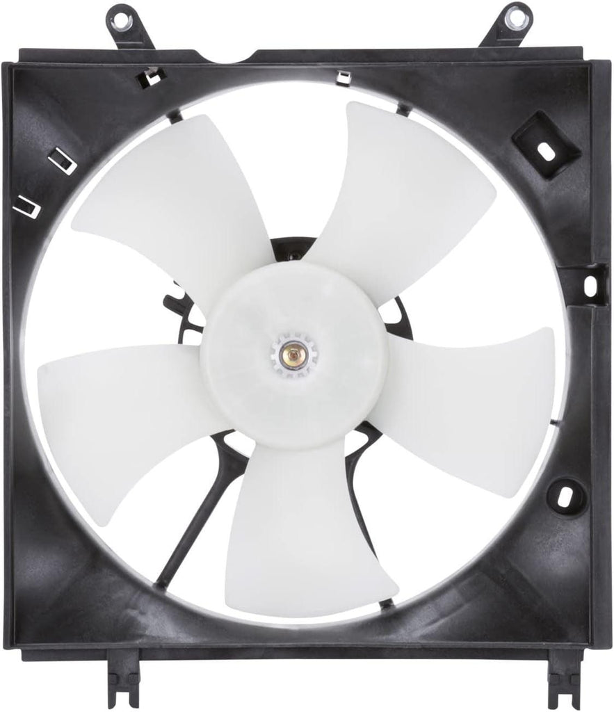 600460 Cooling Fan Assembly Compatible with 2001-2005 Toyota Rav4, Black