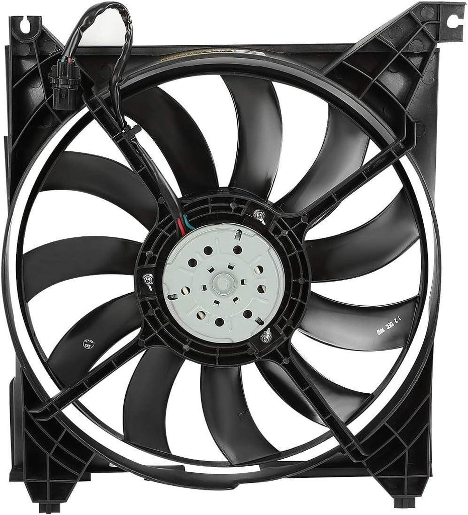OEM-RF-0014 Radiator Cooling Fan Cooling Efficiency Improved Direct Replacement [Compatible with 99-05 Sonata / 01 XG300 / 02-05 XG350 / 01-06 Magentis/Optima]