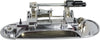 Aftermarket Rear Exterior Door Handle Compatible with 2000-2005 Toyota Echo All Chrome, Set of 2, Driver and Passenger Side