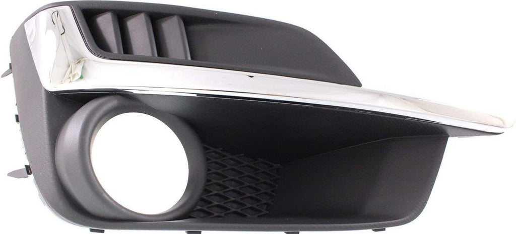 Fog Lamp Molding Compatible with 2015-2016 Subaru Impreza with Fog Lamp Hole Sedan/Wagon Passenger and Driver Side