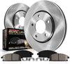 KOE7688 Autospecialty Front Replacement Brake Kit-Oe Brake Rotors & Ceramic Brake Pads