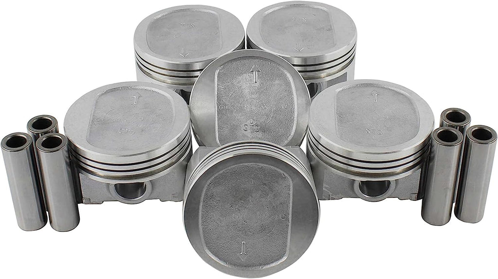 DNJ P1120.30 Oversize Piston Set for 1987-1995 / Jeep/Cherokee, Comanche, Grand Cherokee, Wagoneer, Wrangler / 4.0L / OHV / L6 / 12V / 242Cid