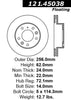 Centric Front Disc Brake Rotor for 1989-1991 MPV (121.45038)