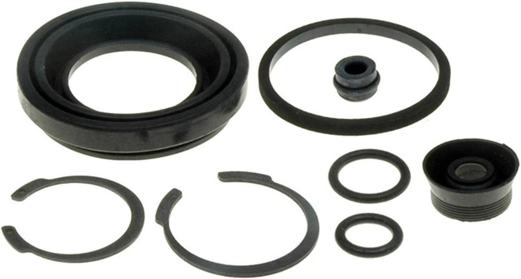 Gold 18H1160 Front Disc Brake Caliper Rubber Bushing Kit with Boot, Seals, and Cover