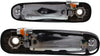 Exterior Door Handle Set of 2 Compatible with 2002-2008 Dodge Ram 1500 & 2004-2009 Dodge Durango