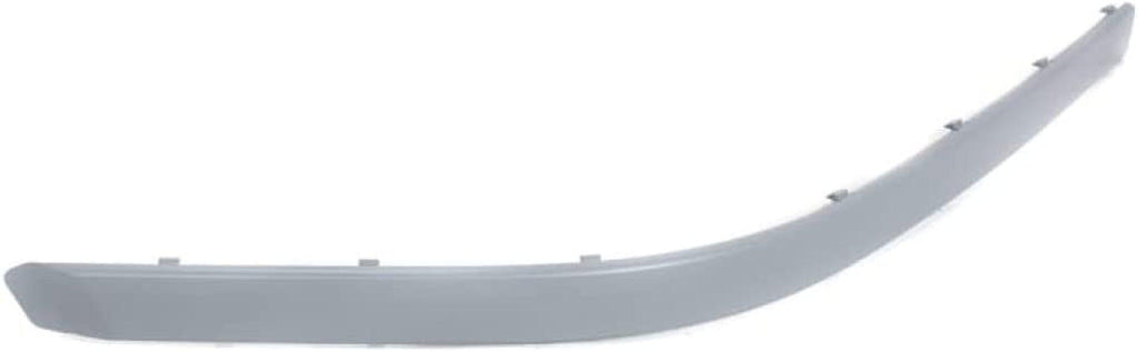 For BMW 525I / 530I / 540I Bumper Trim 2001 2002 2003 Front Passenger Side | Molding | Upper | Outer | Plastic | Paint to Match | Primed | BM1047105 | 51117005958