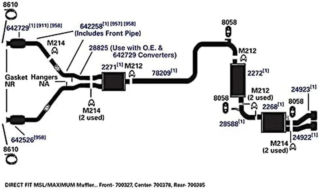 28588 Exhaust Pipe