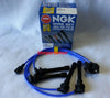 91-94 240SX S13 KA24DE NGK 2 STEP COLD PLUGS & WIRE KIT - NX96 / BKR7E11